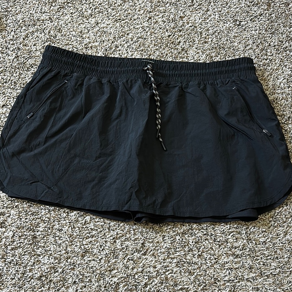 Black Athletic Skort
